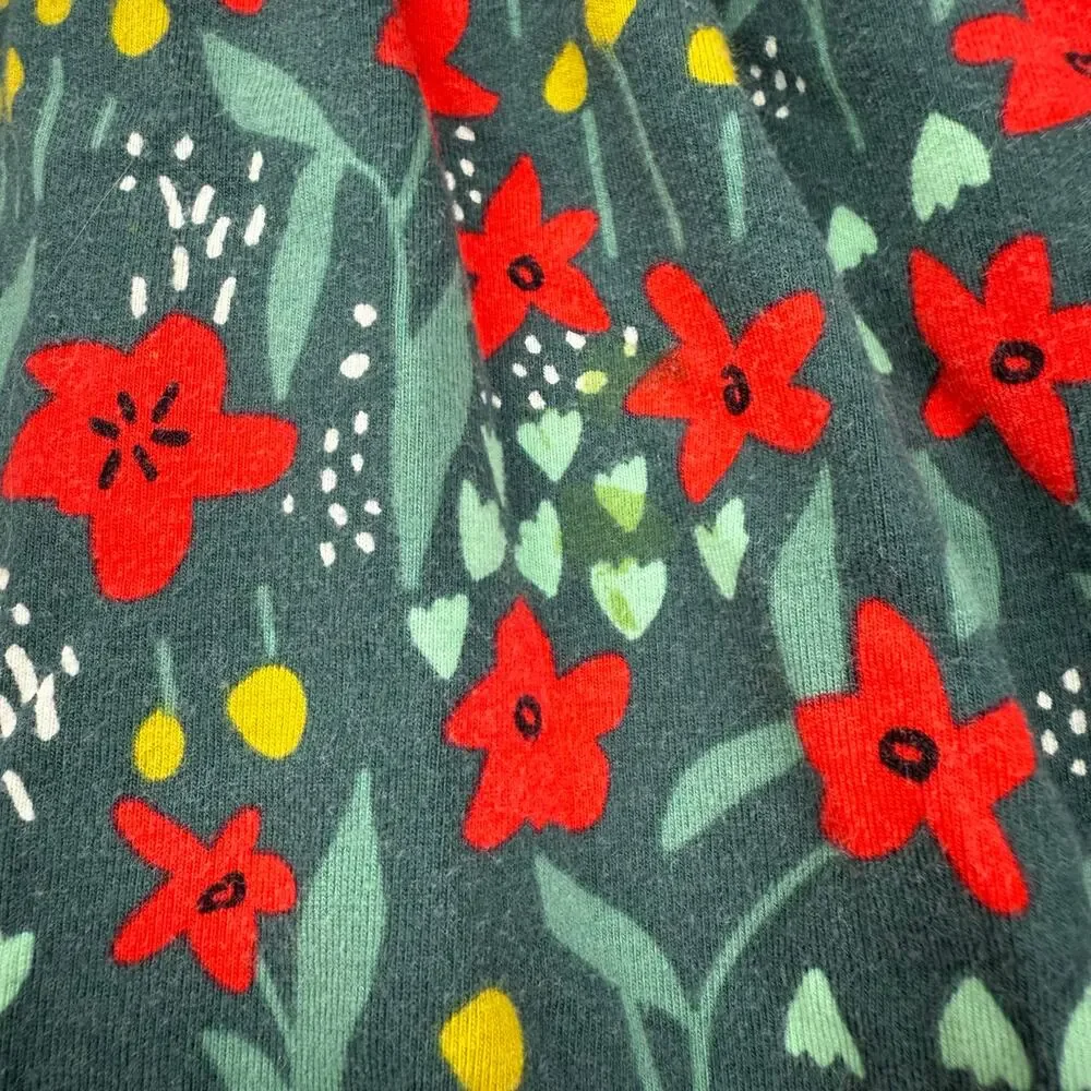 Hanna Andersson Holiday Poinsettia Skater Dress